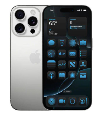 Смартфон Apple iPhone 16 Pro Max 256Gb SIM+eSIM White Titanium