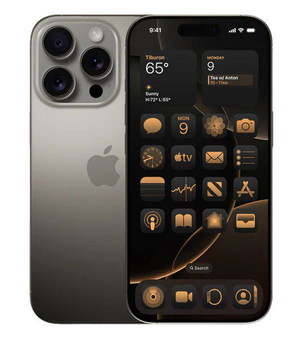 Смартфон Apple iPhone 16 Pro 128 ГБ, Natural Titanium, Dual: nano SIM + nano SIM